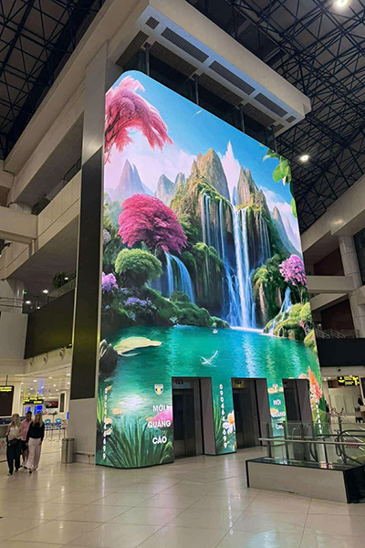 Lắp đặt màn hình led tại Nội Bài T1